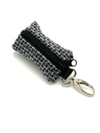 Etui na woreczki TWEED BLUE Psiumpel, dla Psa a nawet kota i dla Ciebie, spaceruj modnie i wygodnie