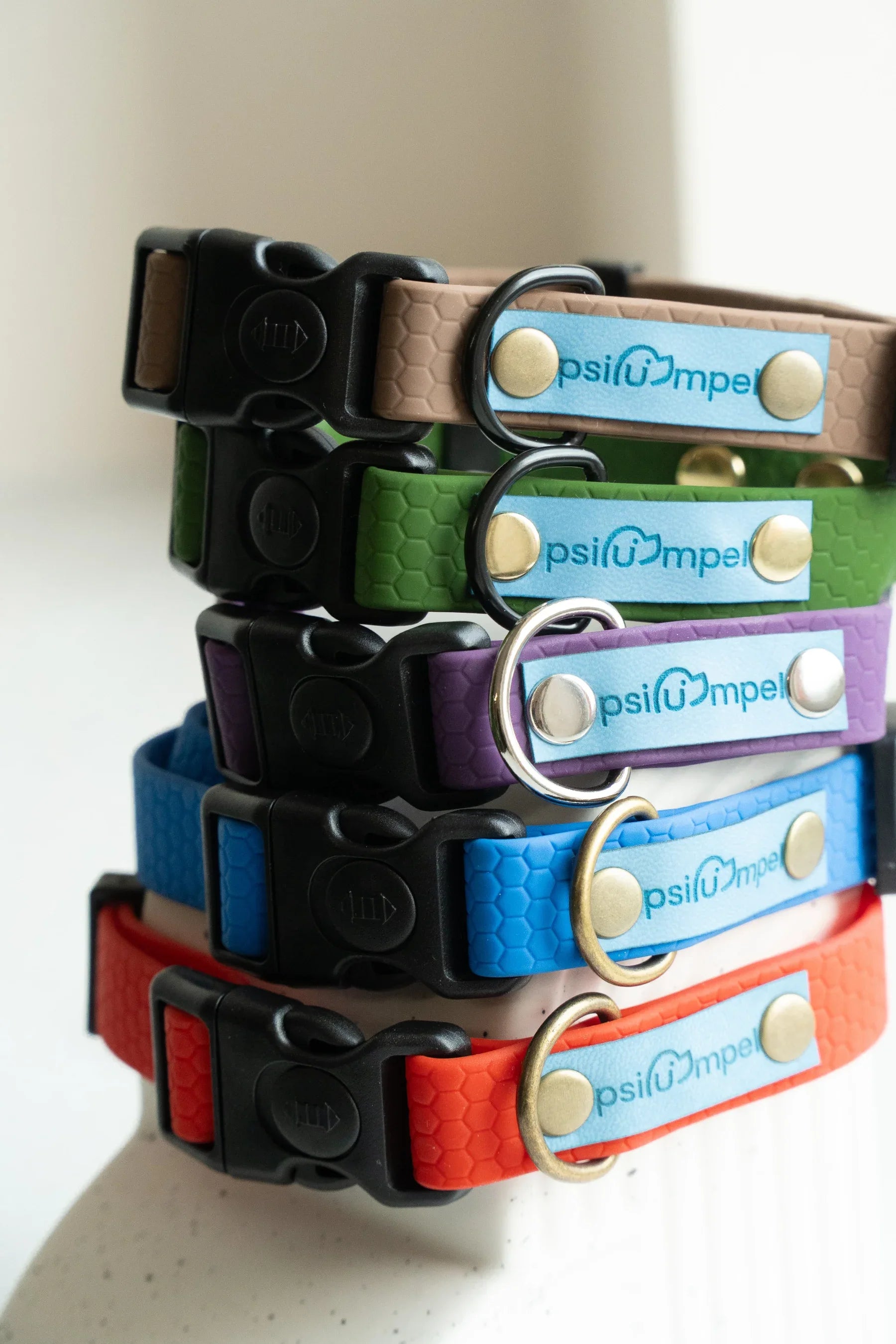 Wodoodporna obroża z klamrą Psiumpel, dla Psa i dla Ciebie, spaceruj modnie i wygodnie