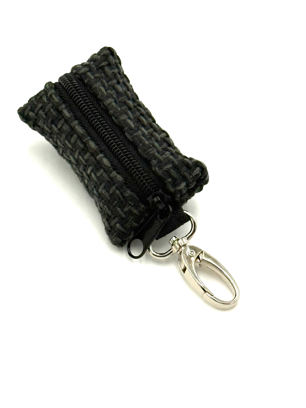 Etui na woreczki TWEED BLACK Psiumpel, dla Psa a nawet kota i dla Ciebie, spaceruj modnie i wygodnie