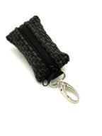 Etui na woreczki TWEED BLACK Psiumpel, dla Psa a nawet kota i dla Ciebie, spaceruj modnie i wygodnie
