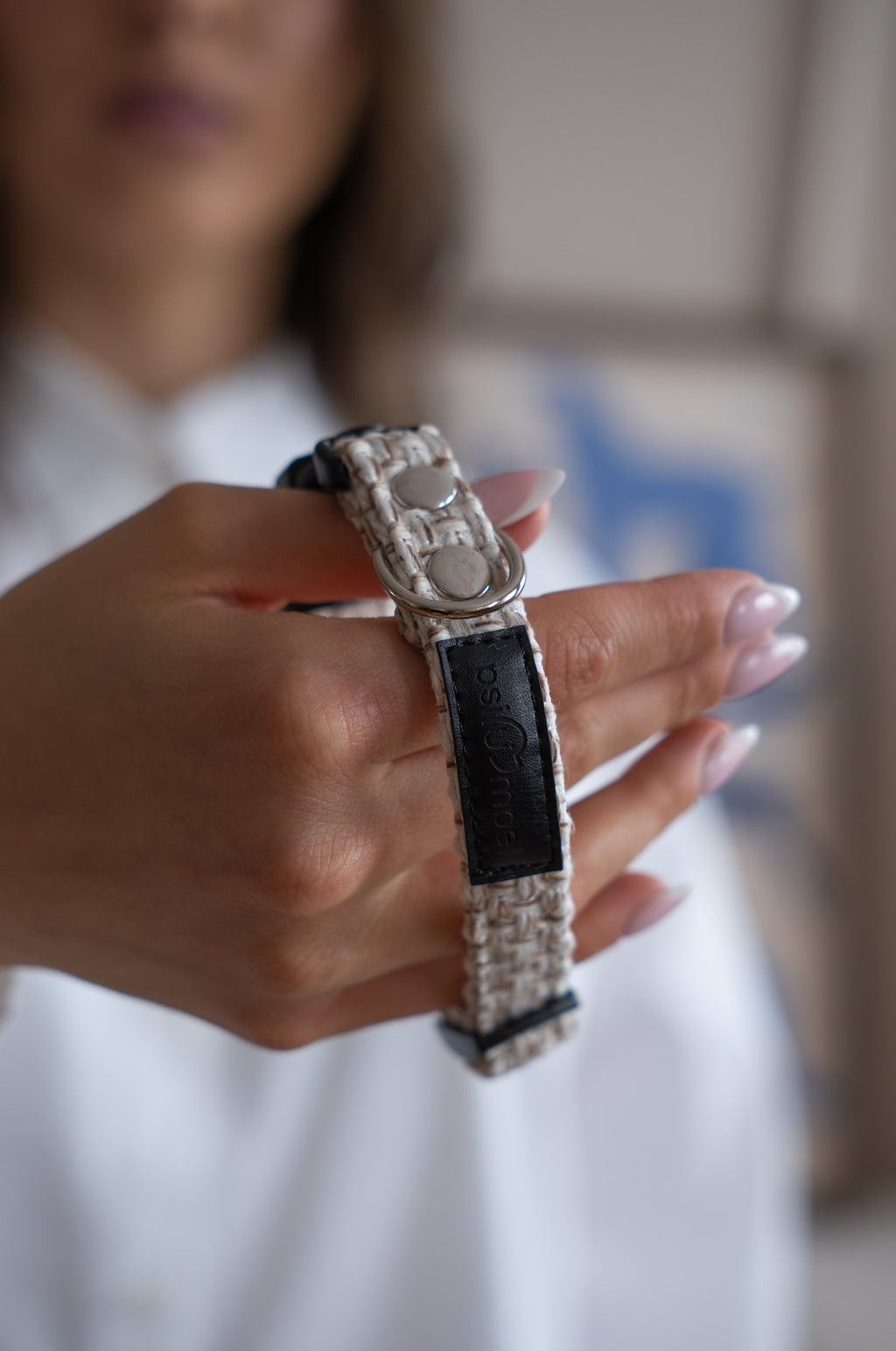 Obroża TWEED Psiumpel, dla Psa i dla Ciebie, spaceruj modnie i wygodnie