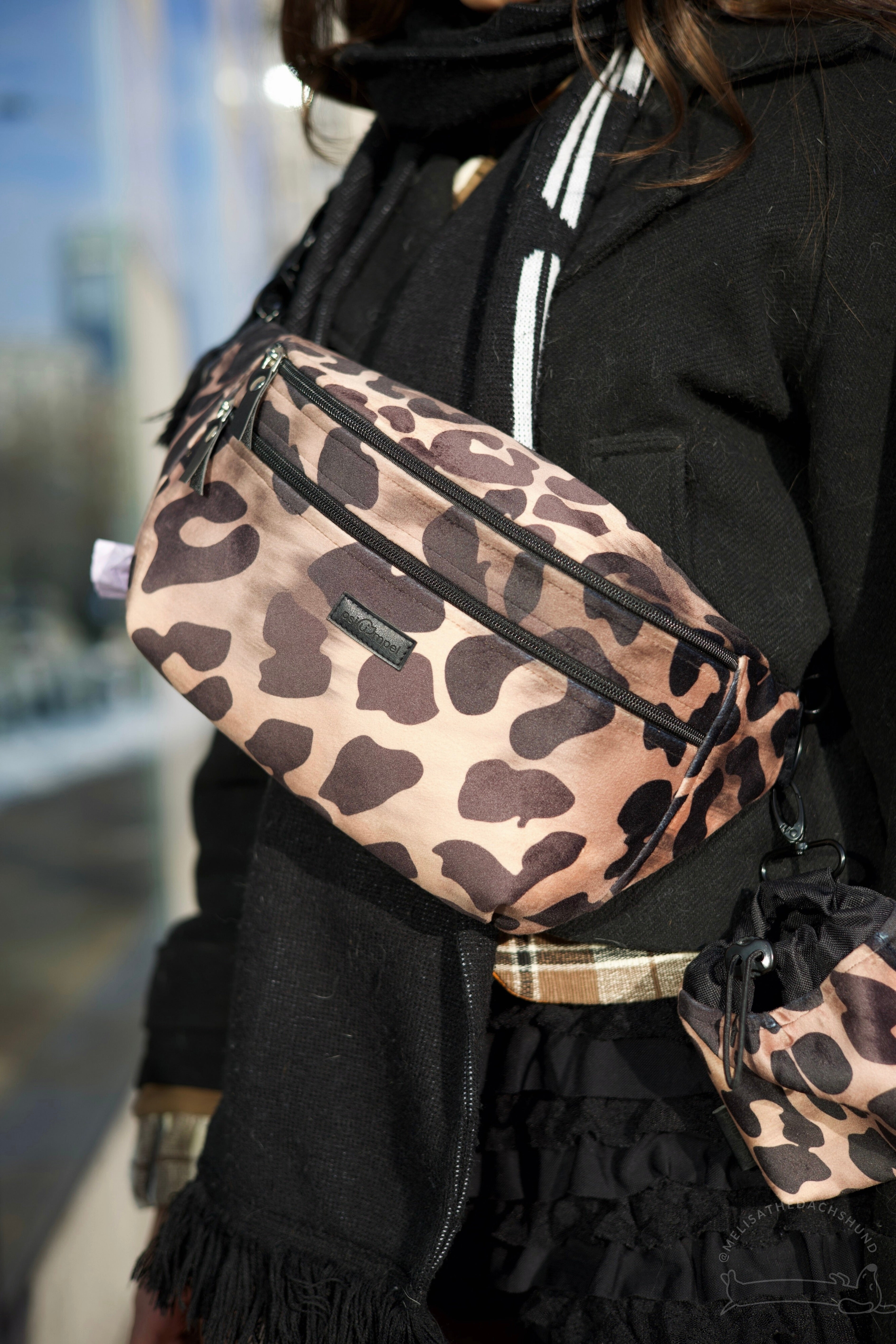 Nerka WILD z dwoma zamkami Psiumpel, dla Psa i dla Ciebie, spaceruj modnie i wygodnie