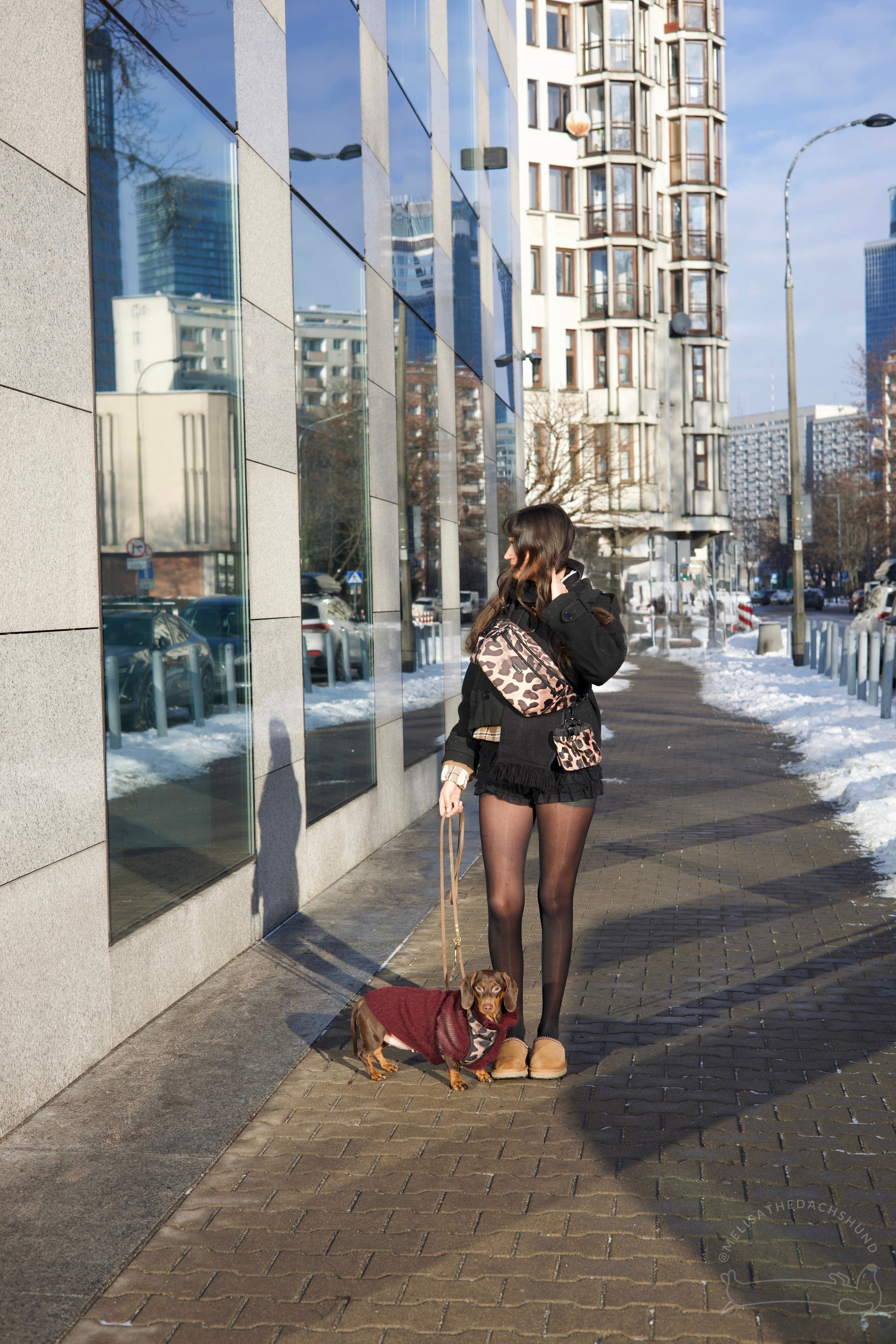 Nerka WILD z dwoma zamkami Psiumpel, dla Psa i dla Ciebie, spaceruj modnie i wygodnie