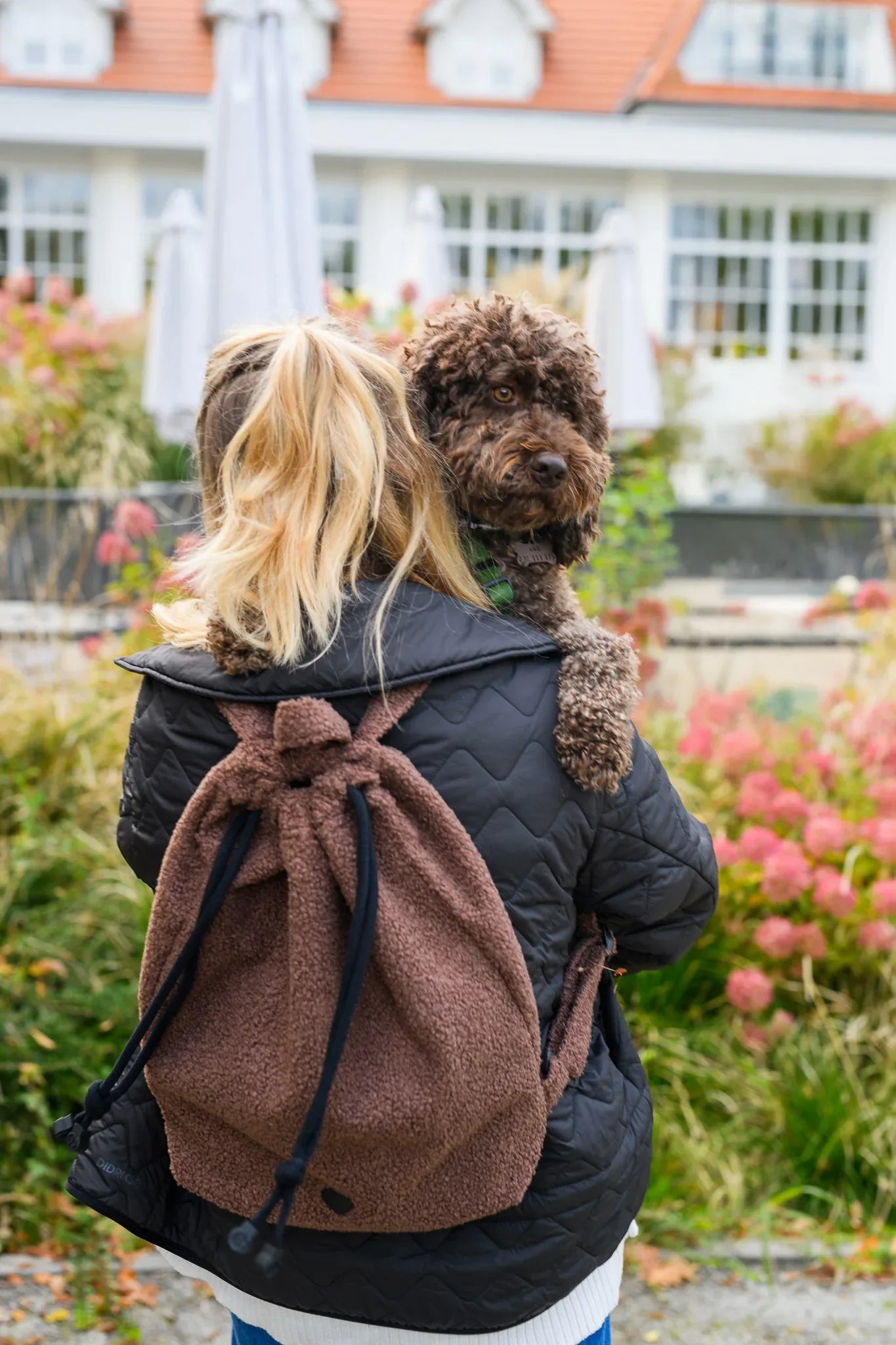 Workoplecak COZY Psiumpel, dla Psa i dla Ciebie, spaceruj modnie i wygodnie