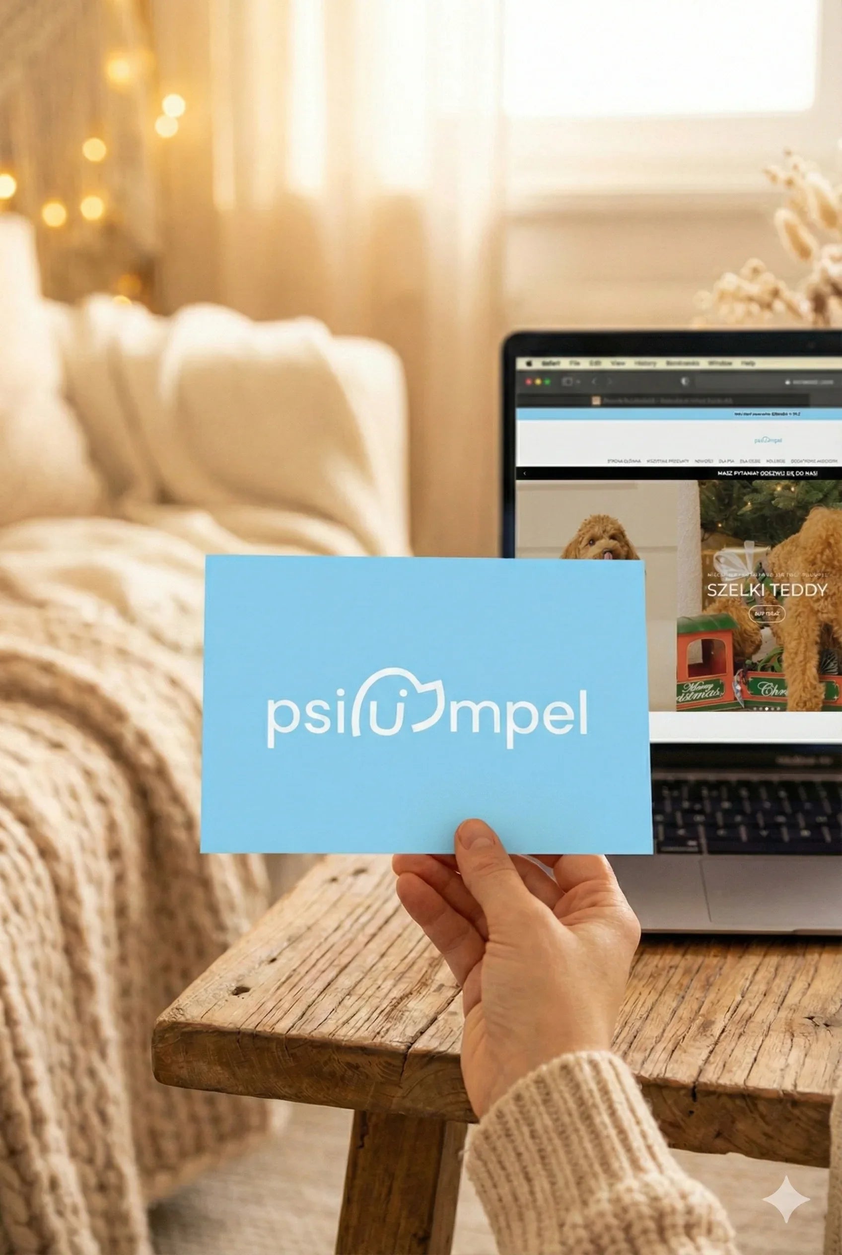 Karta prezentowa Psiumpel Psiumpel, dla Psa i dla Ciebie, spaceruj modnie i wygodnie