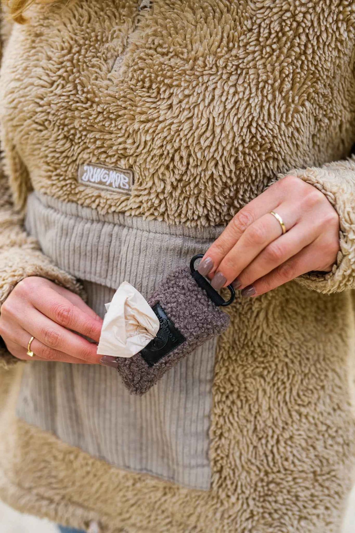 Etui na woreczki COZY Psiumpel, dla Psa i dla Ciebie, spaceruj modnie i wygodnie