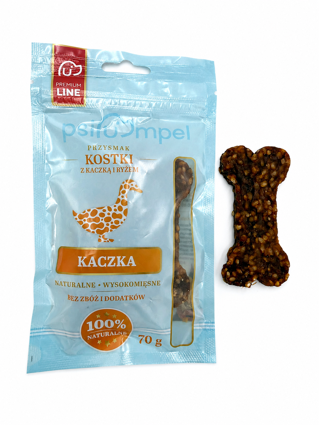 Kostka z kaczką Psiumpel, dla Psa i dla Ciebie, spaceruj modnie i wygodnie