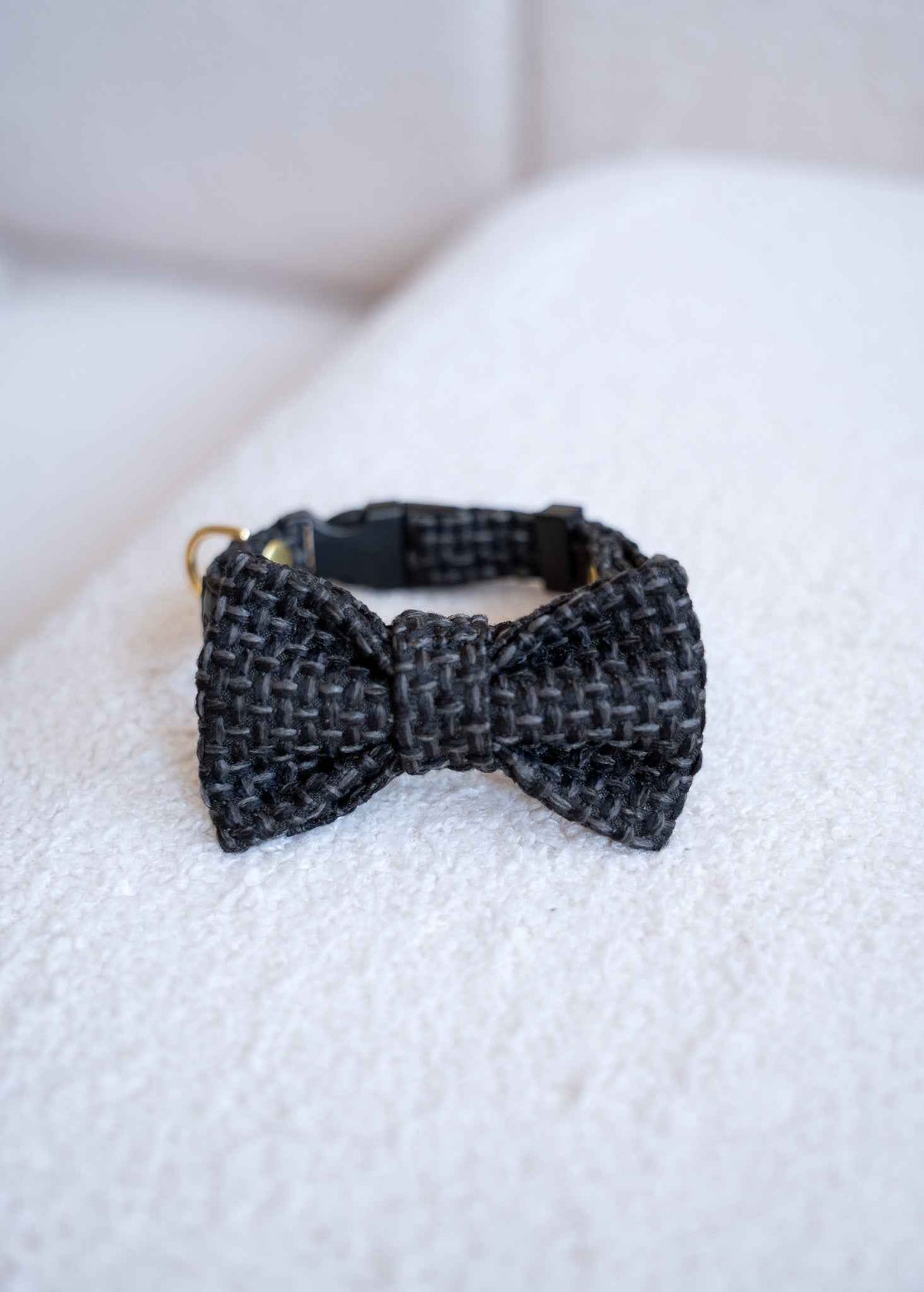 Obroża TWEED BLACK Psiumpel, dla Psa i dla Ciebie, spaceruj modnie i wygodnie